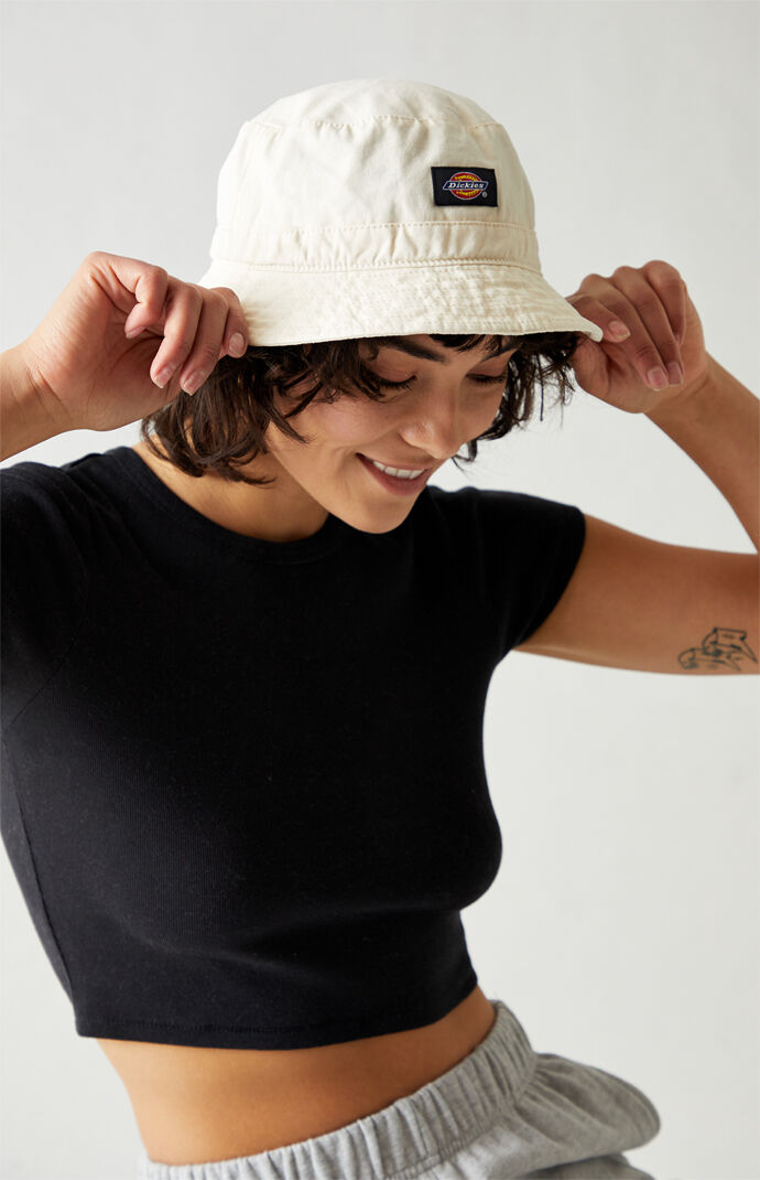 Ivory Patch Bucket Hat