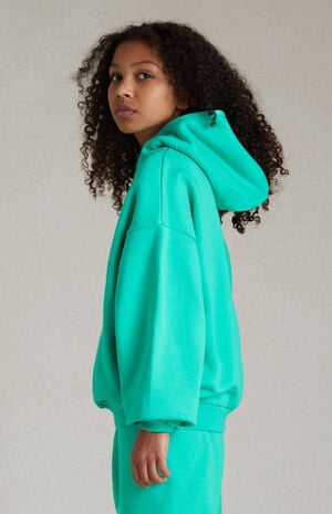 Essentials Mint Leaf Hoodie image number 3