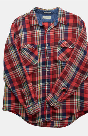 '90s Flannel Pocket Top image number 3