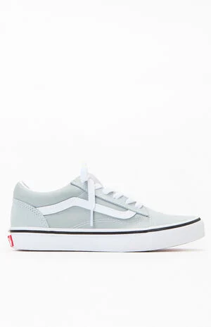 Kids Gray Old Skool Shoes image number 1