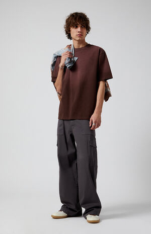 Blake Stretch Cargo Extreme Baggy Jeans Asphalt image number 2