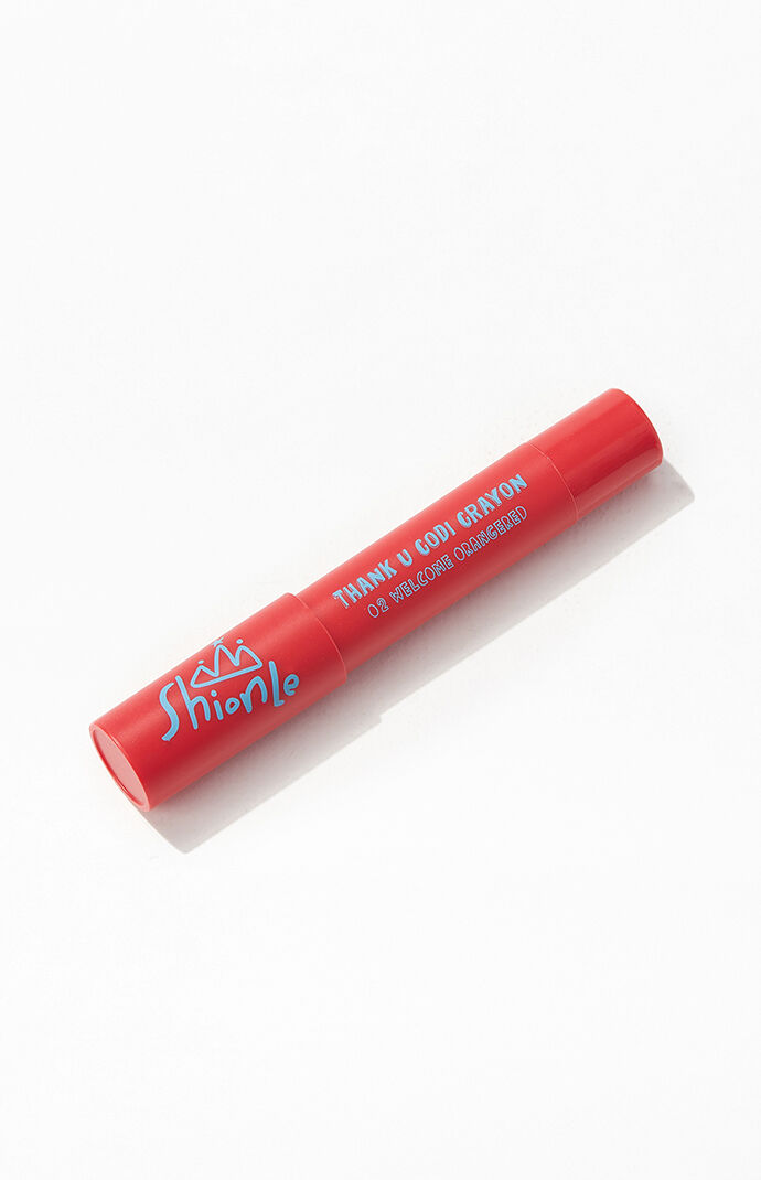 Orange Red Lip Crayon
