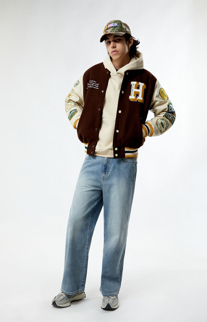 Pacsun varsity jacket deals