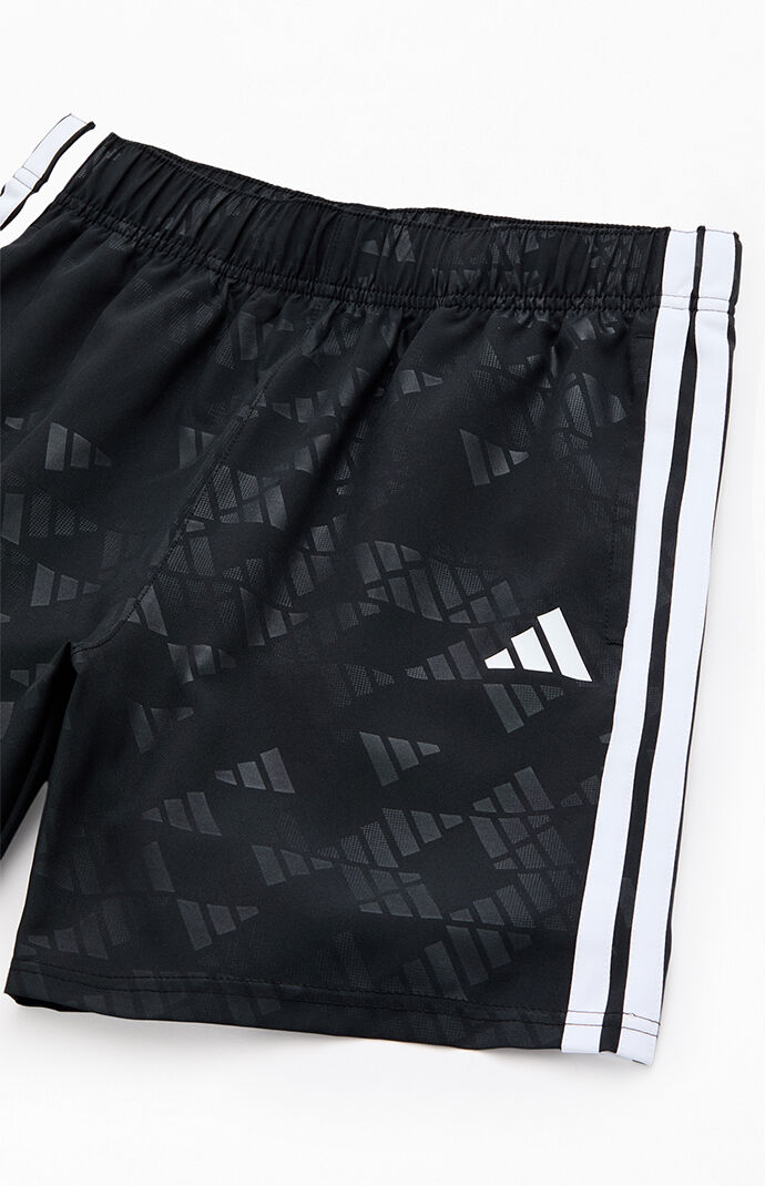 adidas Kids AOP Debossed Woven Shorts