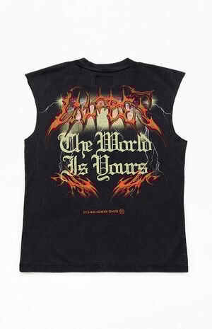 World Is Yours Vintage Cutoff Tank Top image number 2