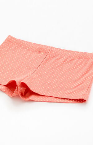 Coral Polka Dot Boxer Shorts image number 2
