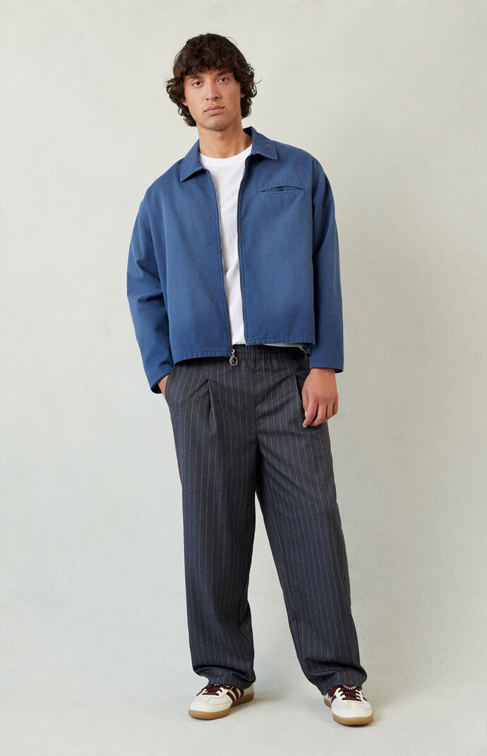 Pacsun Striped Baggy Trousers