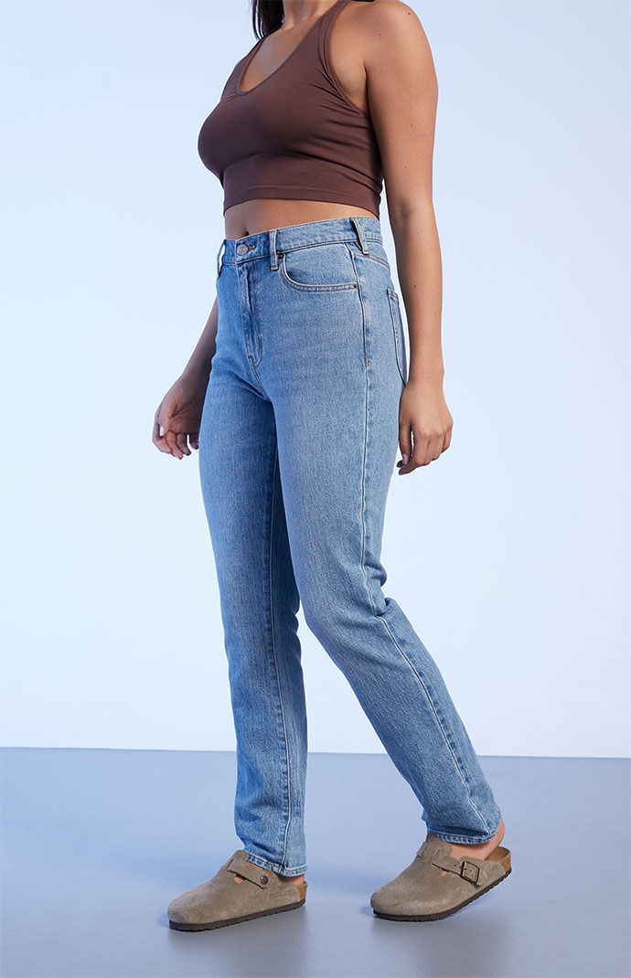 Pacsun jason blue mom jeans sale