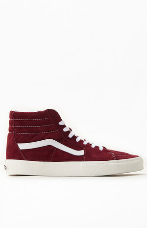UA Sk8-HI Pig Suede Shoes image number 2