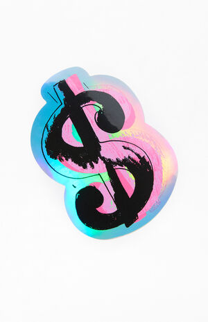 Dollar Sign 1982 Sticker image number 2