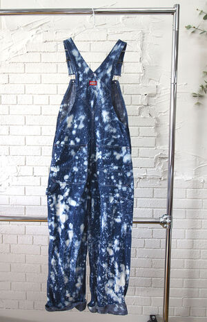 Upcycled Dickies Acid Wash Denim Overalls Upcycled Dickies Acid Wash Denim Overalls image number 2