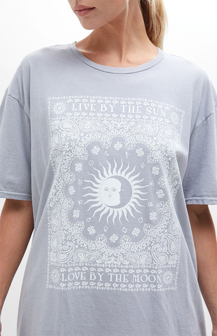 PS LA Paisley Live By Sun Oversized T Shirt PacSun
