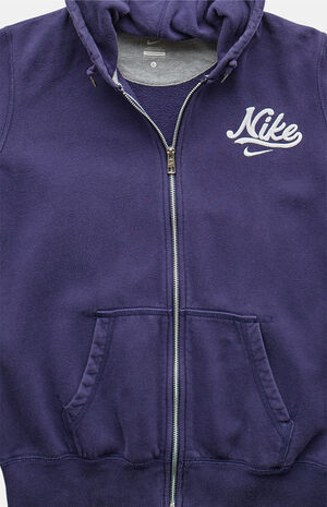 Purple 2000s Nike Zip Hoodie image number 3