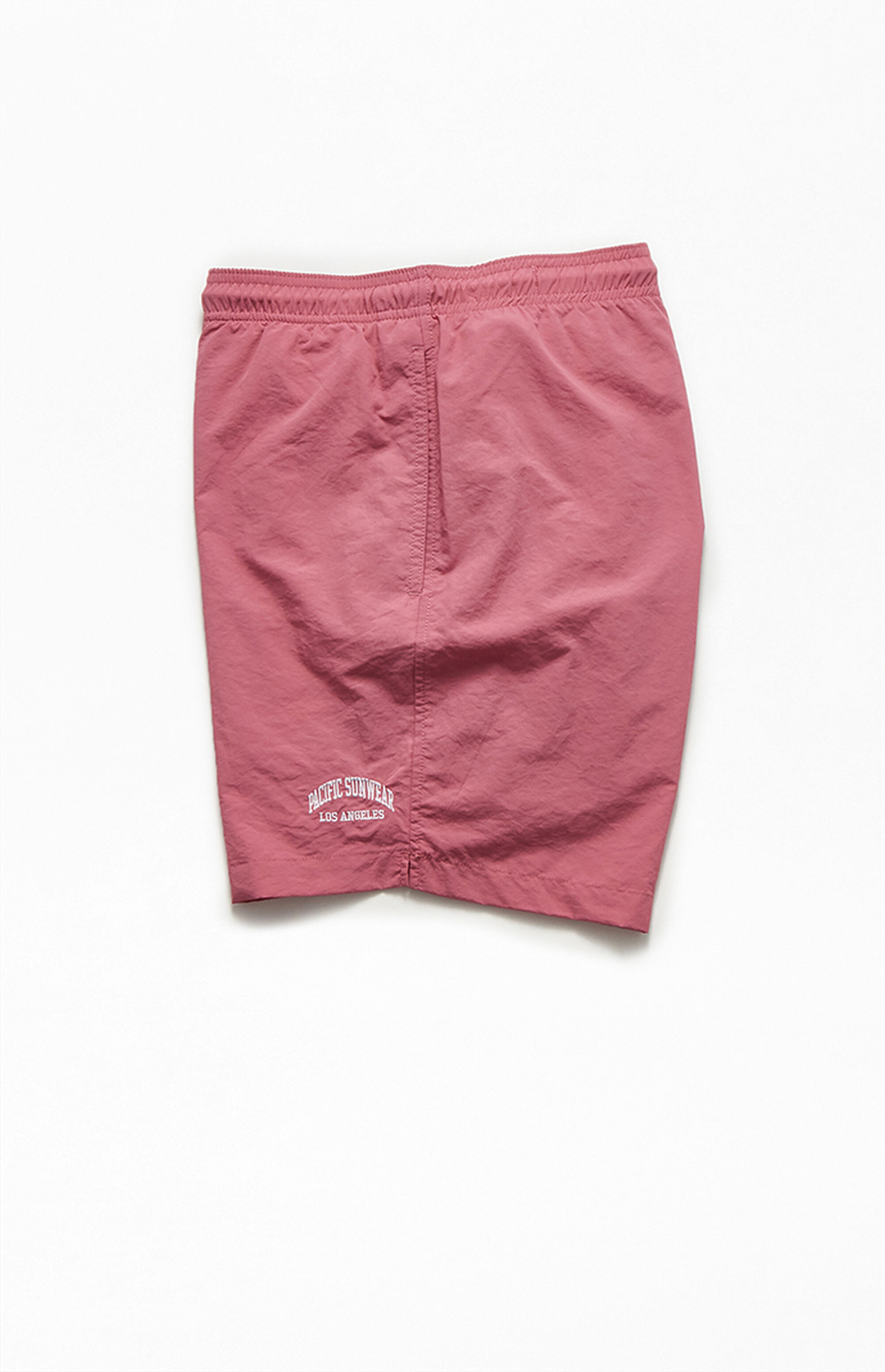 pacsun pink swim trunks