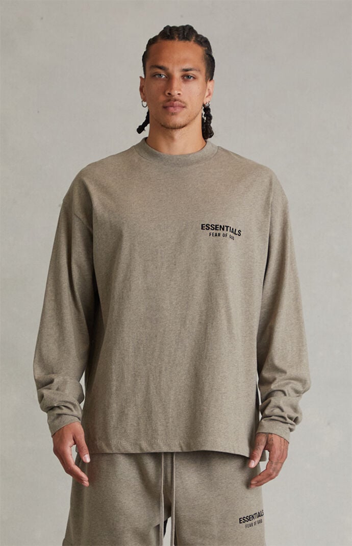 Fear of God ESSENTIALS Homestead Heather Classic Long Sleeve T-Shirt