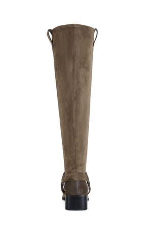 Women's Eathelin Brown Over-The-Knee Moto Boots image number 3