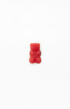 Red Candy Bear Jibbitz Charm