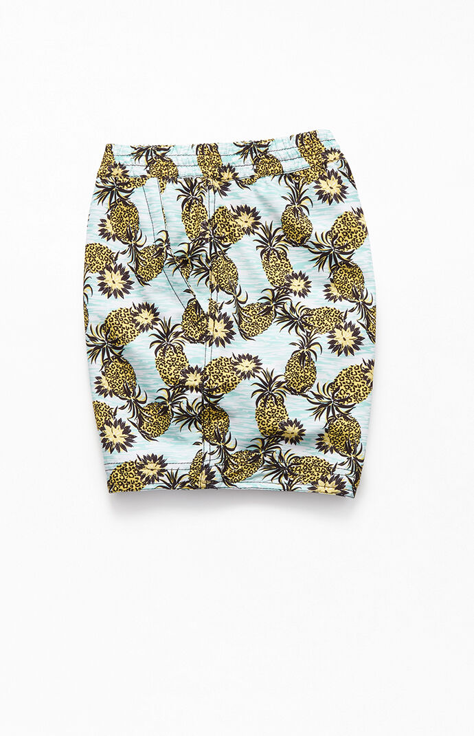 Pineapple 15" Swim Trunks