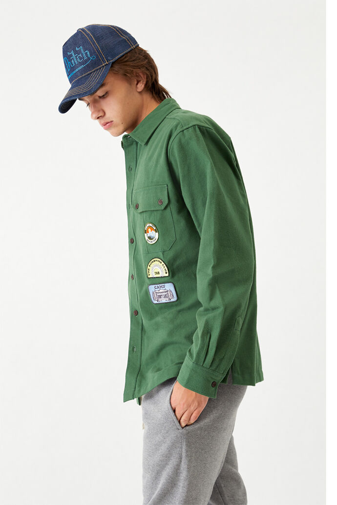 Boy Scout Button Up Shirt