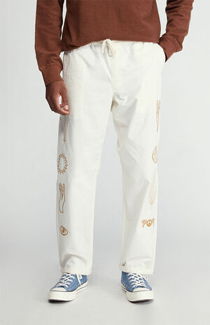 Organic Range Loose Tapered Elastic Waist Pants image number 1