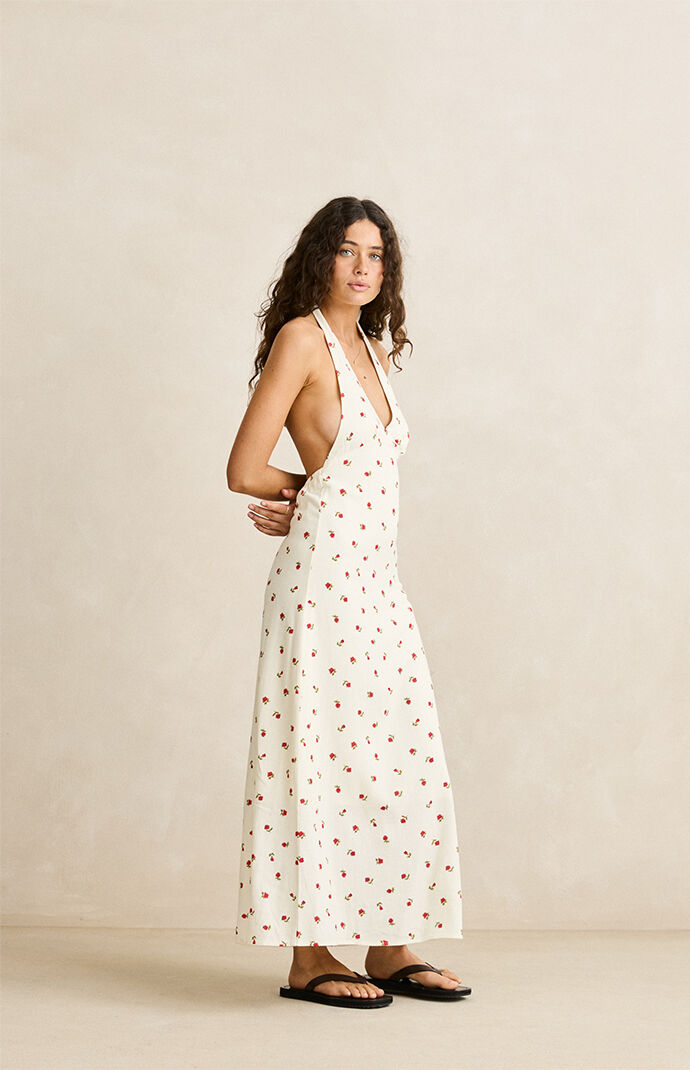 Rhythm Mila Floral Halter Midi Dress