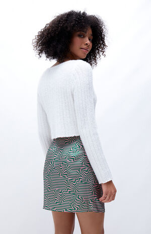 Eco Printed Tie Wrap Skirt image number 4