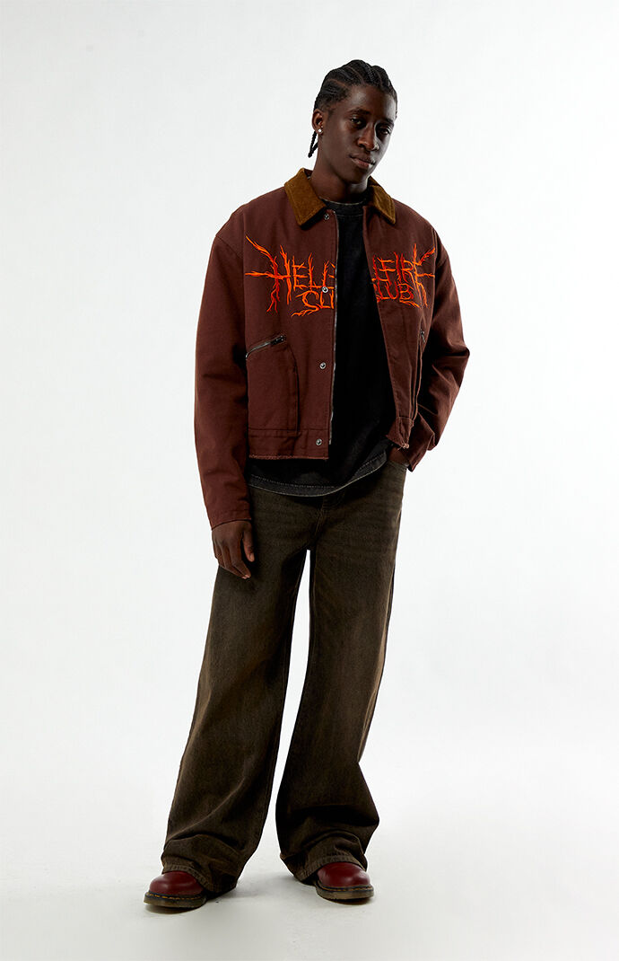 Netflix x Stranger Things Hellfire Lives Garage Jacket | PacSun