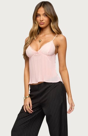 Rhian Lacey Pleated Babydoll Top image number 2