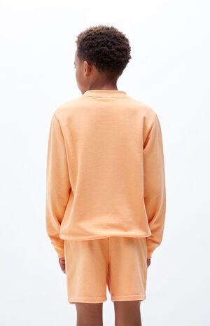 Apricot Wave Pacific Sunwear Crew Neck Sweatshirt image number 3