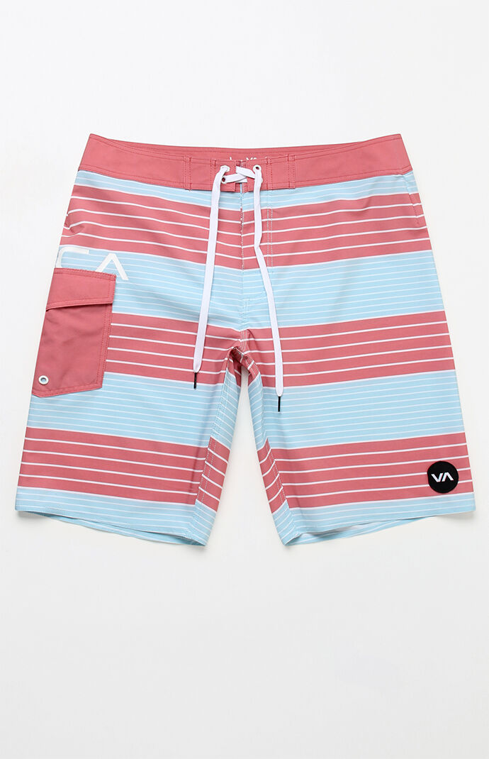 Uncivil Stripe 20" Boardshorts