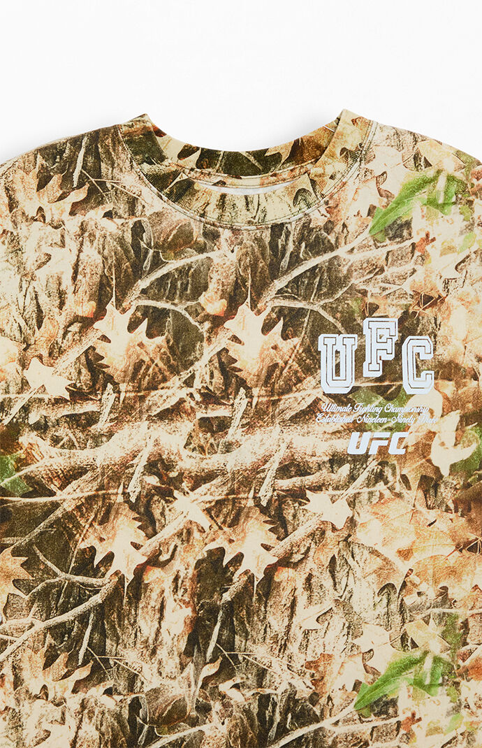 UFC Camo Collegiate Point Oversized T-Shirt