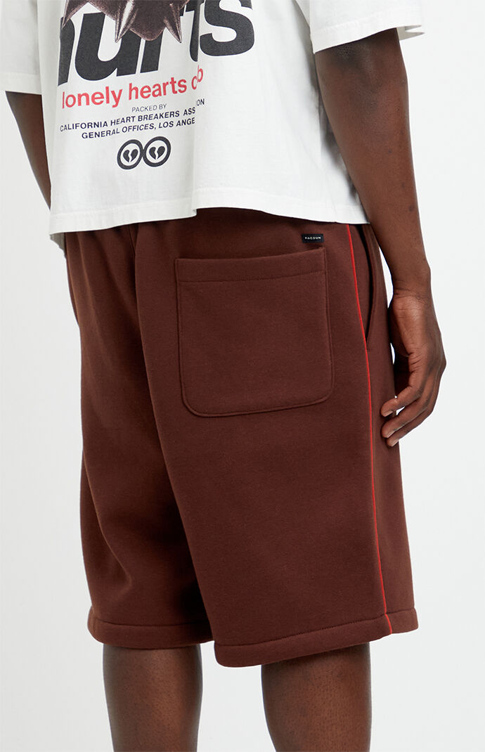 Pacsun Elwin Piping Fleece Baggy Shorts