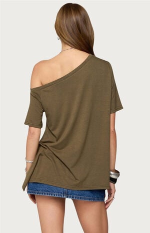 Josy Off Shoulder Handkerchief Top image number 3