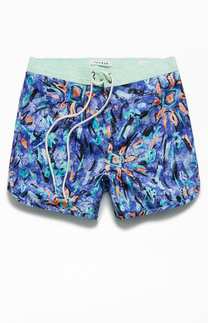 Retro AOP 15" Boardshorts image number 1
