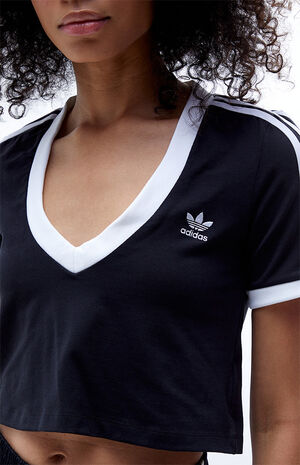 V-Neck Button Down Short Sleeve Cardigan image number 2