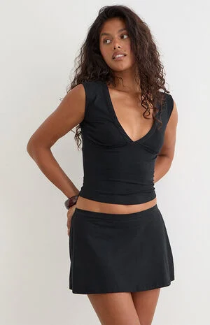 Emberly Plunge Tank Top image number 1