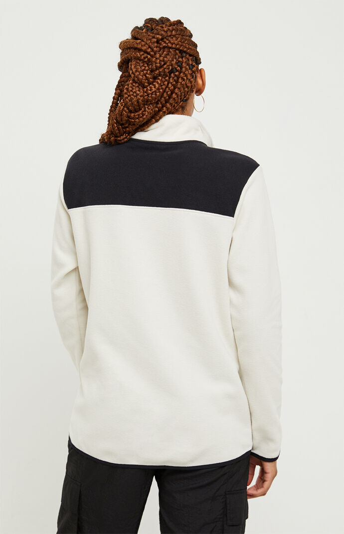 Glacier Snap-Neck Pullover Sweatshirt