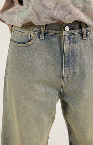 Blake Tinted Extreme Baggy Jeans Light Indigo image number 2