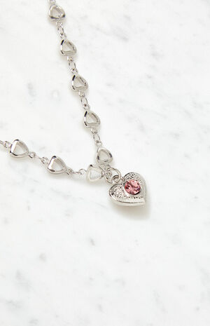 Heart Locket Necklace image number 2