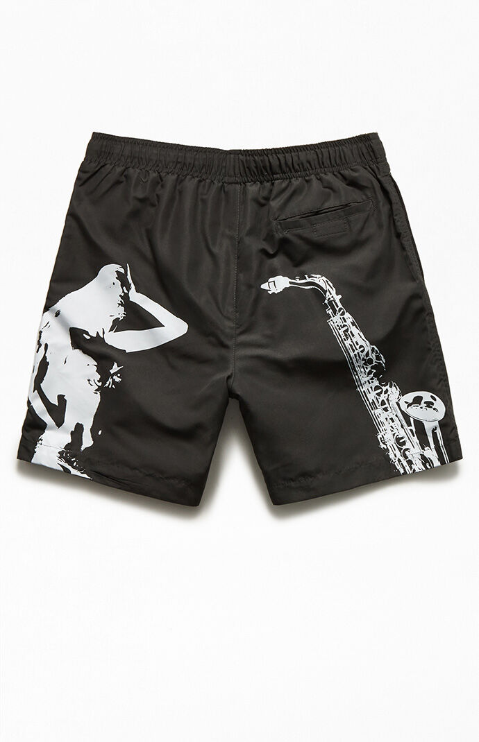Pacsun playboy swim trunks top