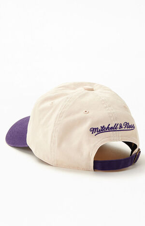 Mitchell & Ness Lakers Two-Tone Strapback Dad Hat