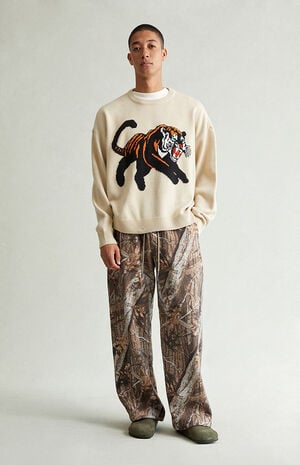 Camo Fleece Extreme Baggy Sweatpants image number 3