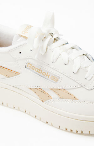 Women's Beige Club C Double Revenge Sneakers image number 6