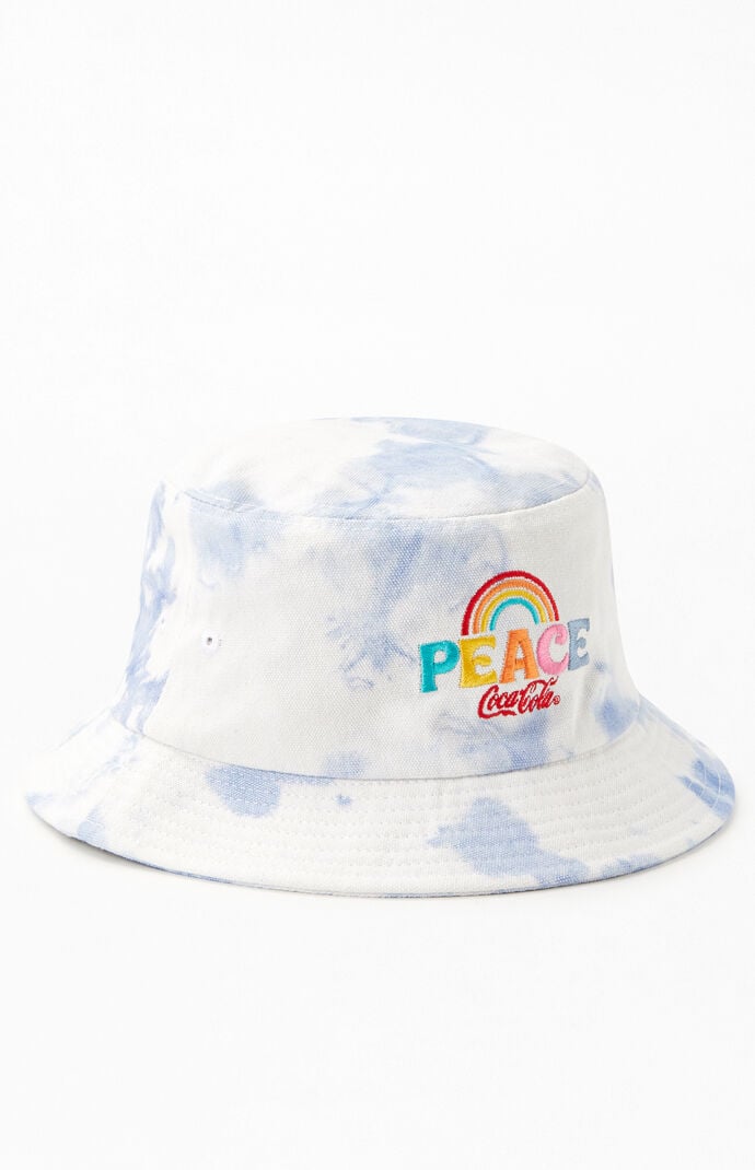 Coca-Cola Peace Recycled Bucket Hat