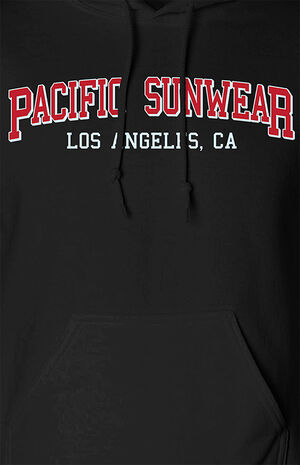 Kids Pacific Sunwear Red LA Hoodie image number 2