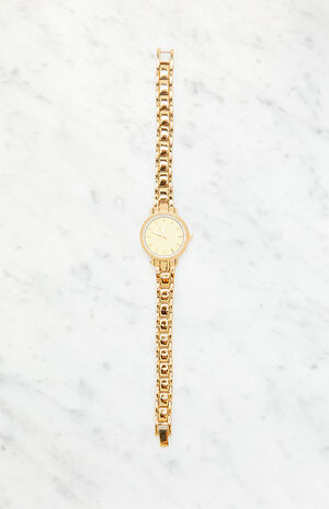 Gold Circle Watch image number 1