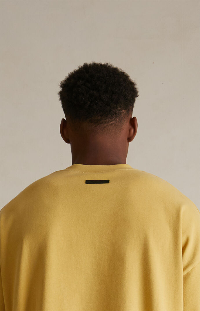 【FOG Essentials】Amber Heavy T-Shirt Fear of God Essentials T-shirt Amber Men's - FW21 - US