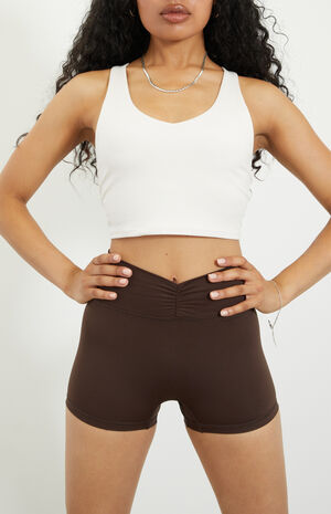 PAC WHISPER Active In A Cinch Mini Biker Shorts image number 2