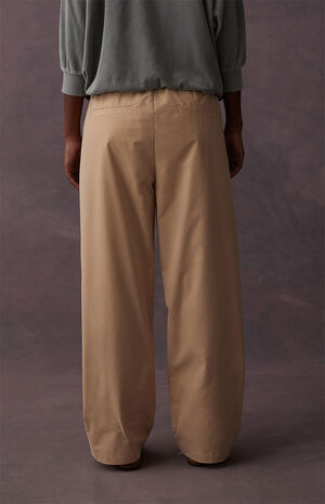Women's Sand Relaxed Trousers image number 5