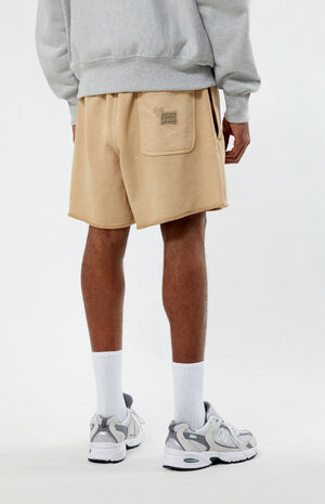 Reverse Weave Cut-Off Shorts image number 3